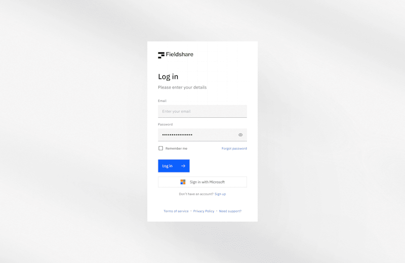 Cover image for Login screen