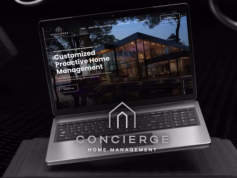 Cover image for Concierge Home Management Luxury Website Design