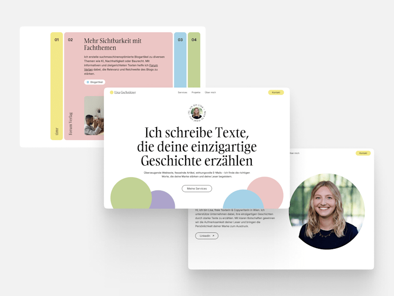 Cover image for Lisa Gschnitzer | Portfolio Website