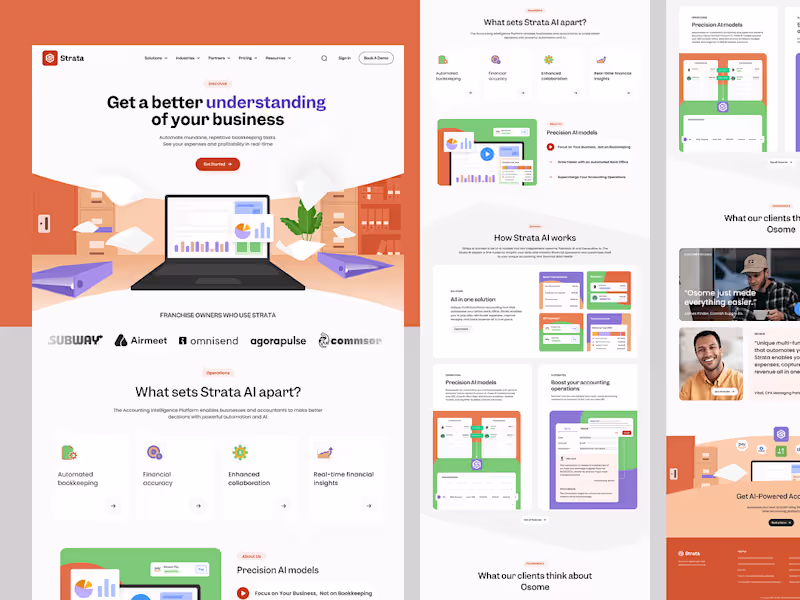 Cover image for Strata Project website