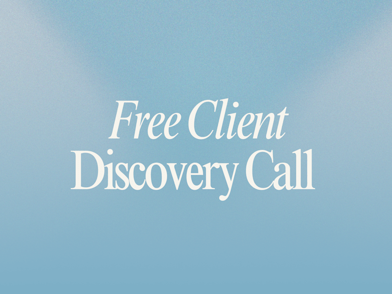 Cover image for Free Discovery Call 
