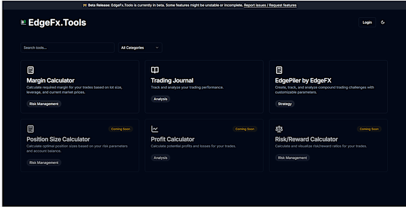 Cover image for EdgeFx.Tools Web app Build