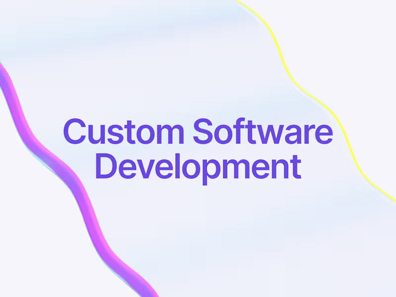Cover image for Custom Software Solutions