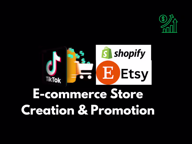 Cover image for Ecommerce Dropshiping Website Creation 
