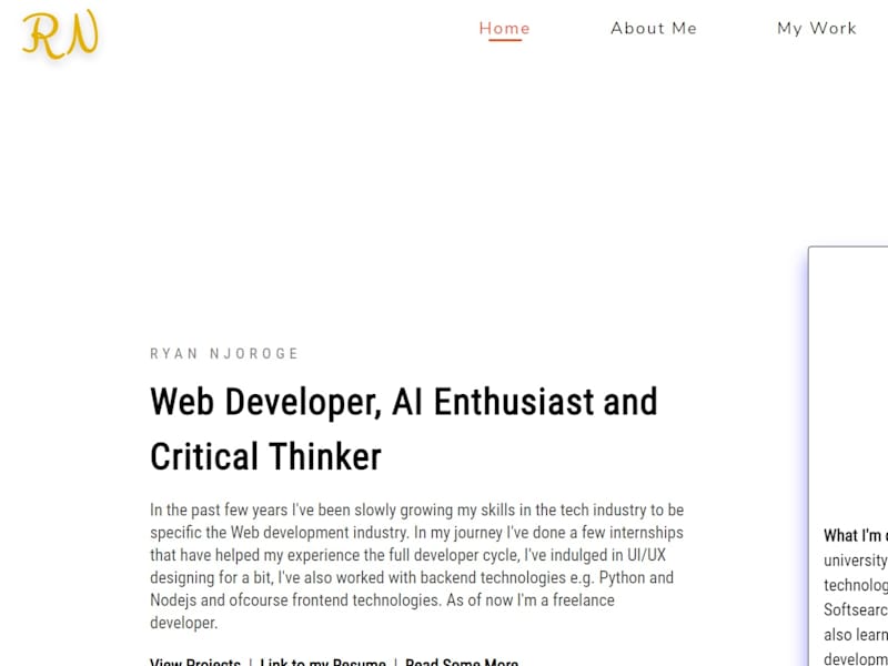 Cover image for Ryan’s | Portfolio
