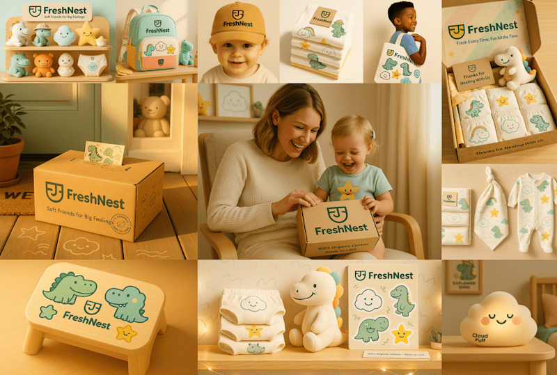 Cover image for FreshNest Branding Concept