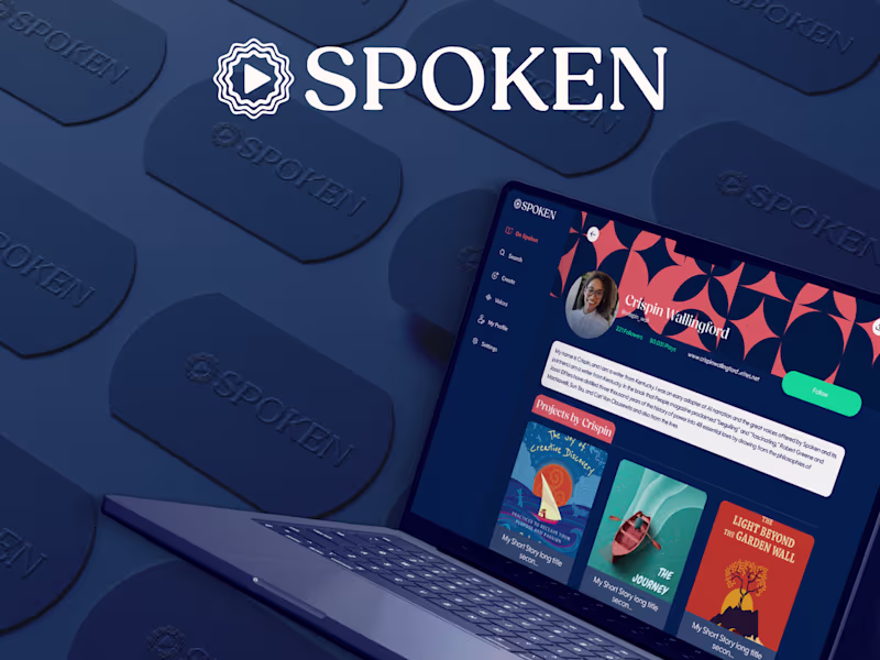 Cover image for AI Text-to-Audio Platform Brand &