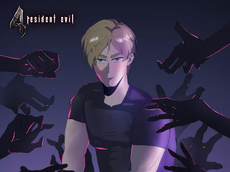 Cover image for Leon Resident Evil  4