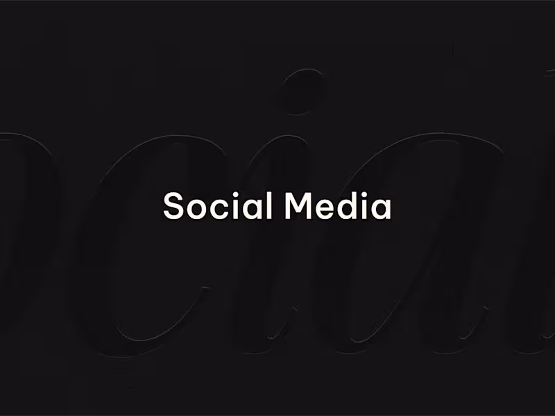 Cover image for Social Media Template Design