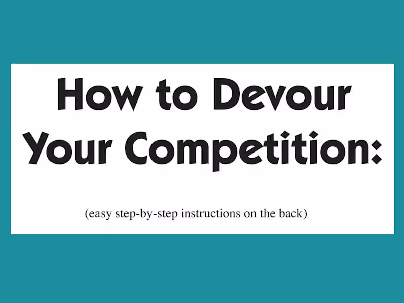 Cover image for MagicBus Self-Promotional Mailer