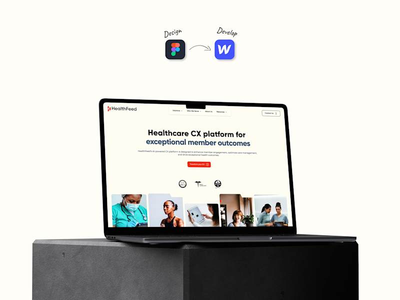 Cover image for HealthFeed Website Redesign