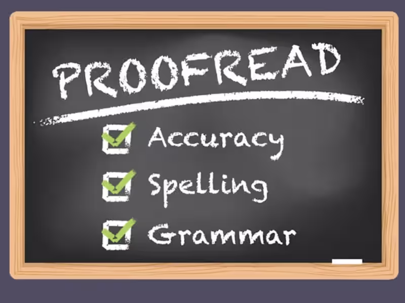 Cover image for I will correct spelling & grammar for 5k words @ $10.