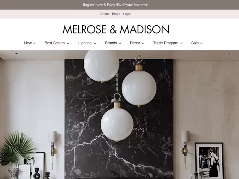 Cover image for Melrose and Madison