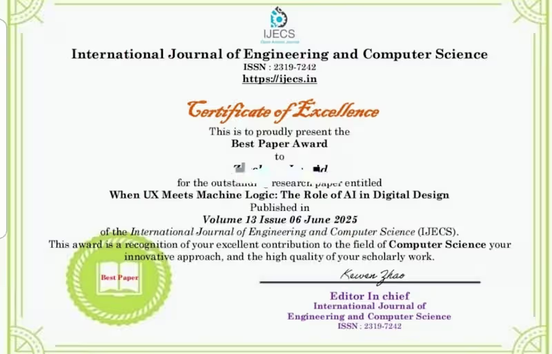 Cover image for CLIENT OVERVIEW AND GOAL Worked with a researcher aiming for...