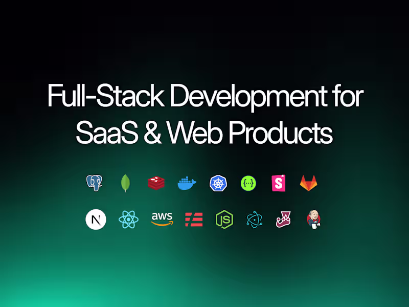 Cover image for Enterprise Full-Stack Development for Scalable Products