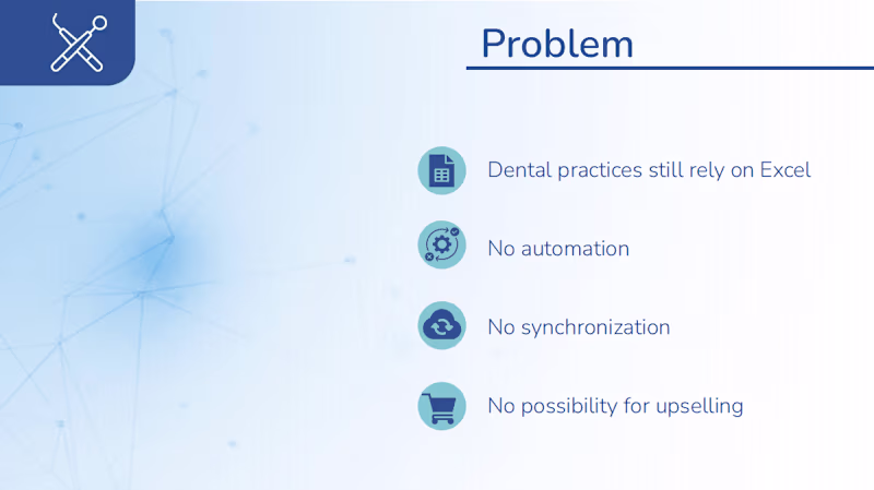 Cover image for Pitch Deck- "Problem" slide