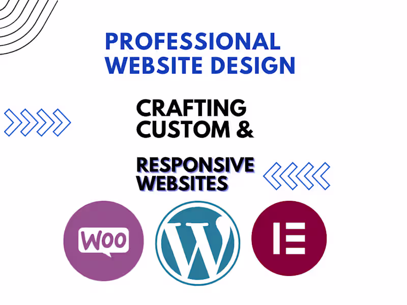 Cover image for Web Design - WordPress Website Setup & Customization