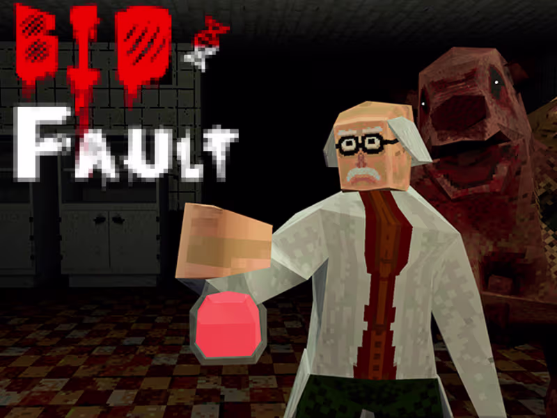 Cover image for A first-person horror game with