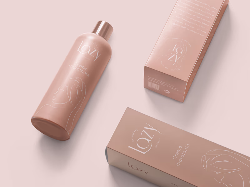 Cover image for Lazy Cosmetics – Brand Identity