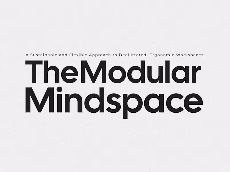 Cover image for OSA: Modular Workspace Design