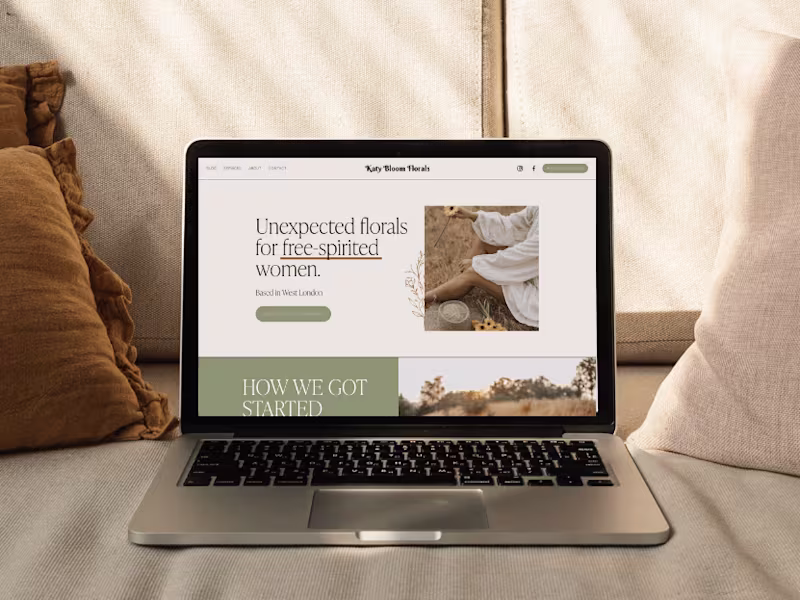 Cover image for Squarespace Website Design for a Florist Shop