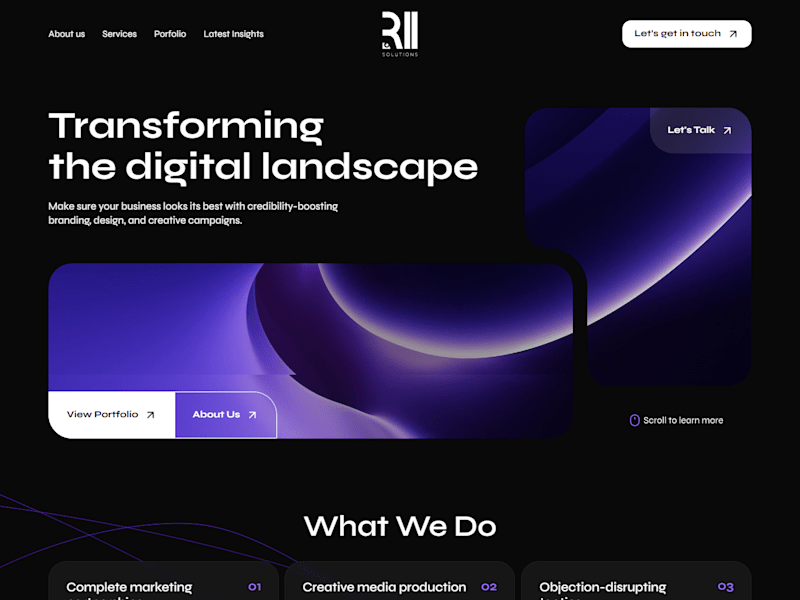 Cover image for Digital Agency WordPress Website Development