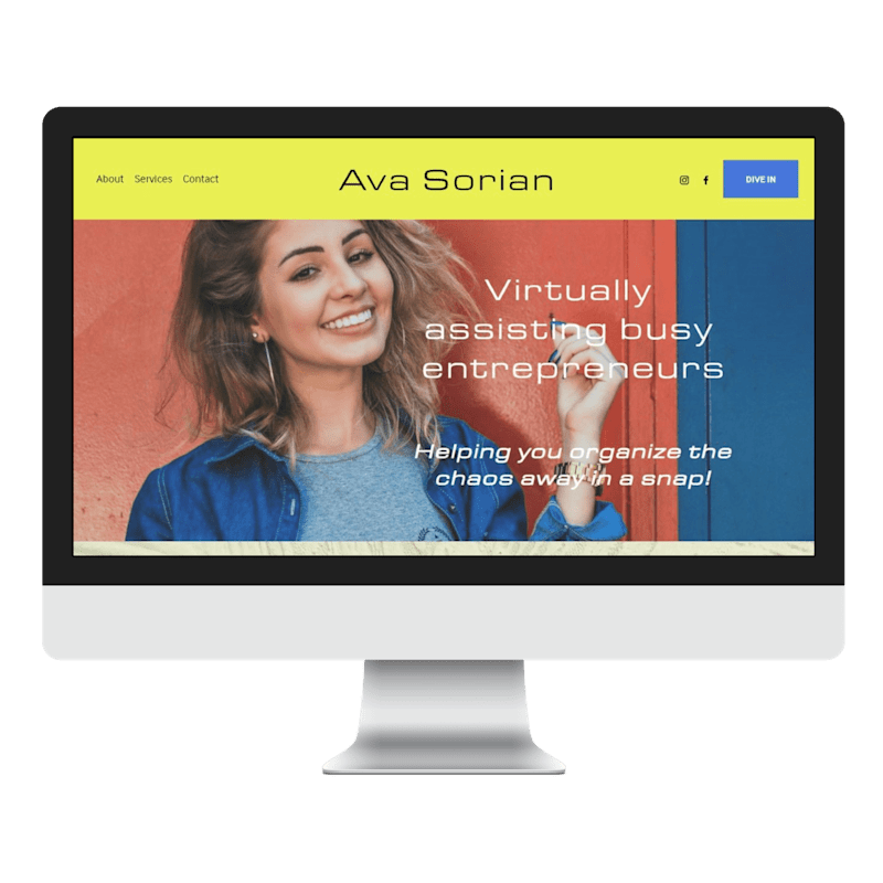 Cover image for Virtual Assistant Website | Ava Sorian Services