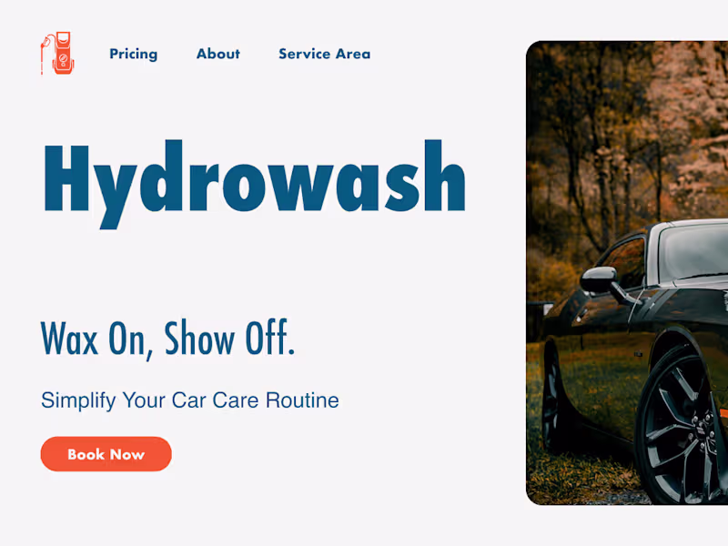 Cover image for Hydrowash | An automotive detailing business.