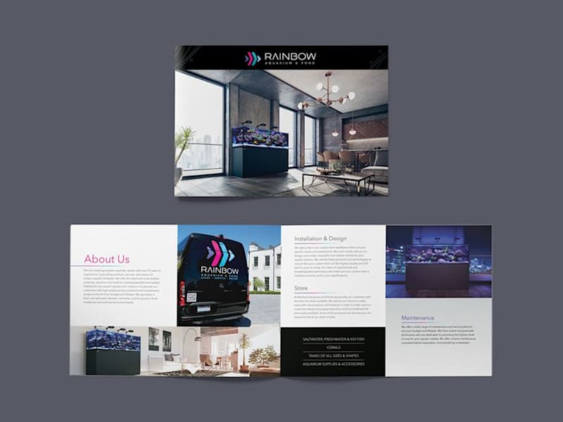 Cover image for Rainbow Brochure Design