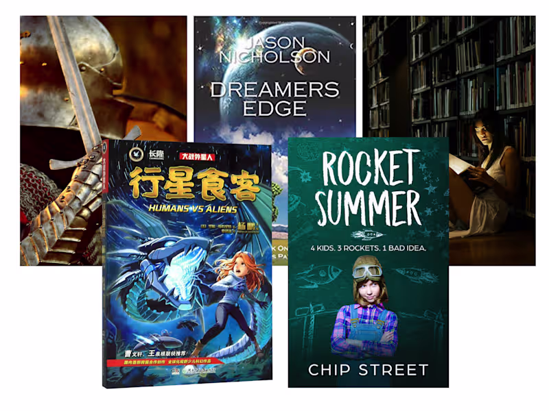 Cover image for Fiction Ghostwriting: Sci-fi, Fantasy, Drama