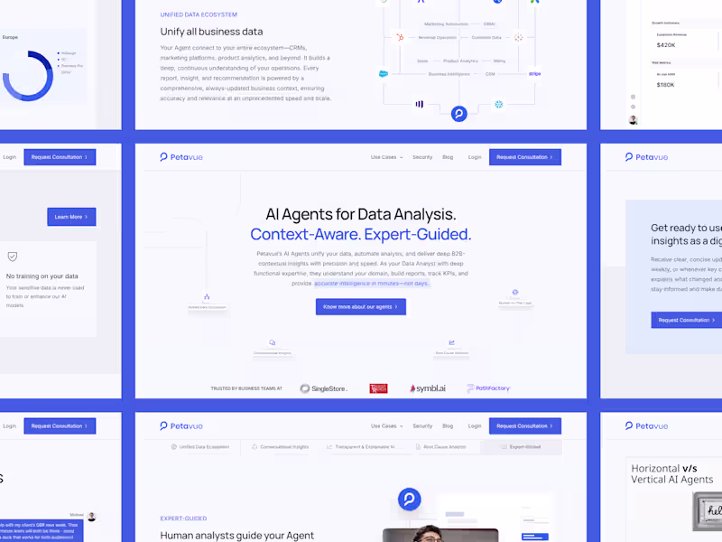 Cover image for Petavue • Transforming AI-Driven Data Analytics