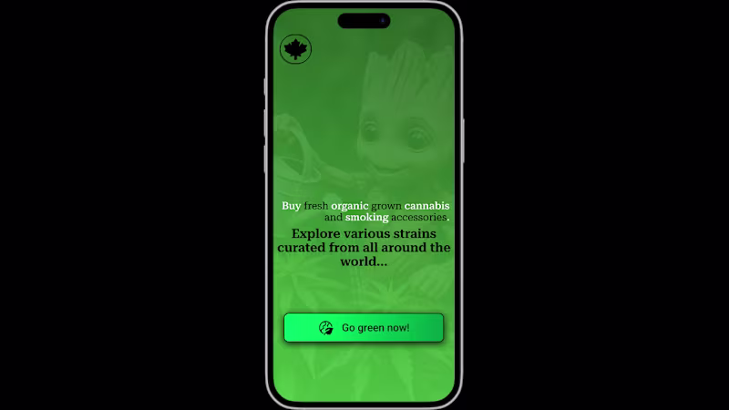 Cover image for Social and E-commerce website called 'CanaPeace'