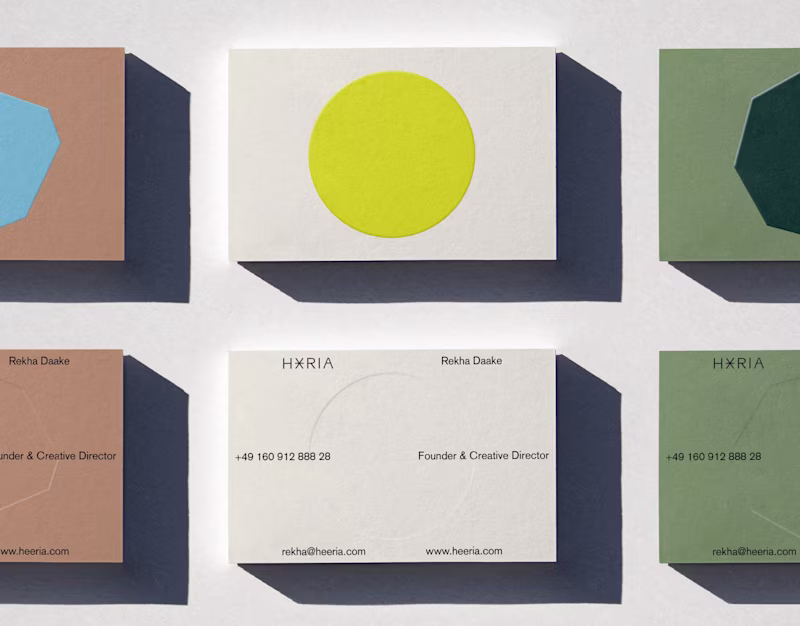 Cover image for Heeria Brand Identity