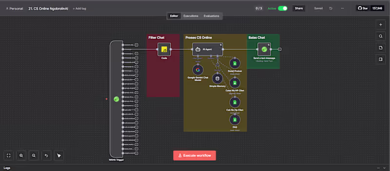 Cover image for This flow can become an online CS and perform CRUD