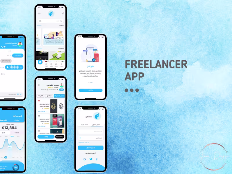 Cover image for Arabic Freelancer APP