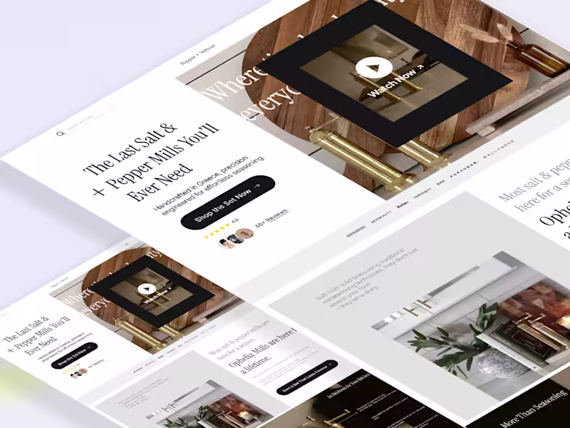 Cover image for Ophelia Mills Product Page Redesign