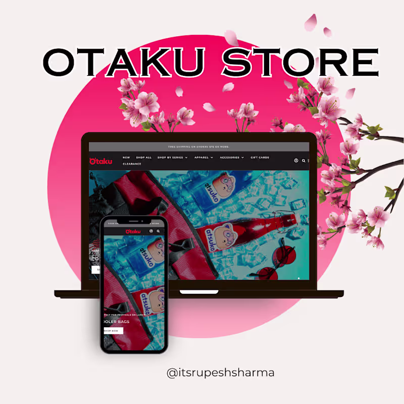 Cover image for Otaku Store: Elevating Anime Retail with Dynamic E-Commerce 🌸⛩️
