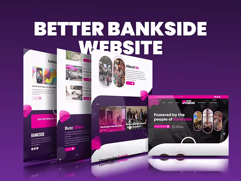 Cover image for Figma Design - BankSide