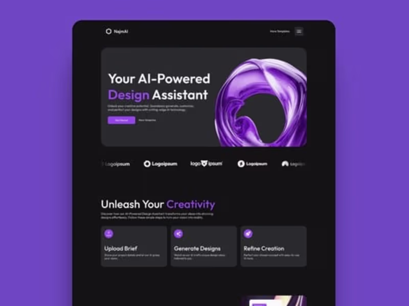 Cover image for Unique landing page 