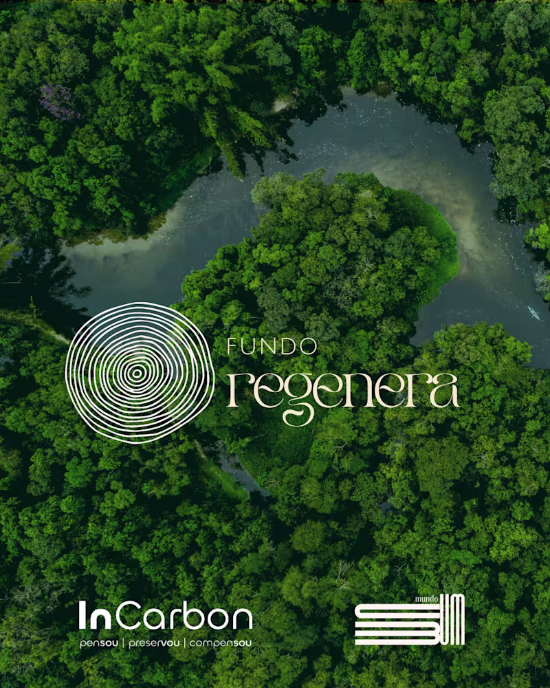 Cover image for Fundo Regenera instagram posts. It's a Sociobiodiversity fou...
