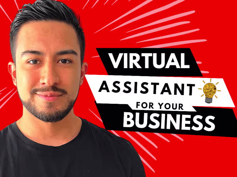 Cover image for I will be your virtual assistant in english and spanish