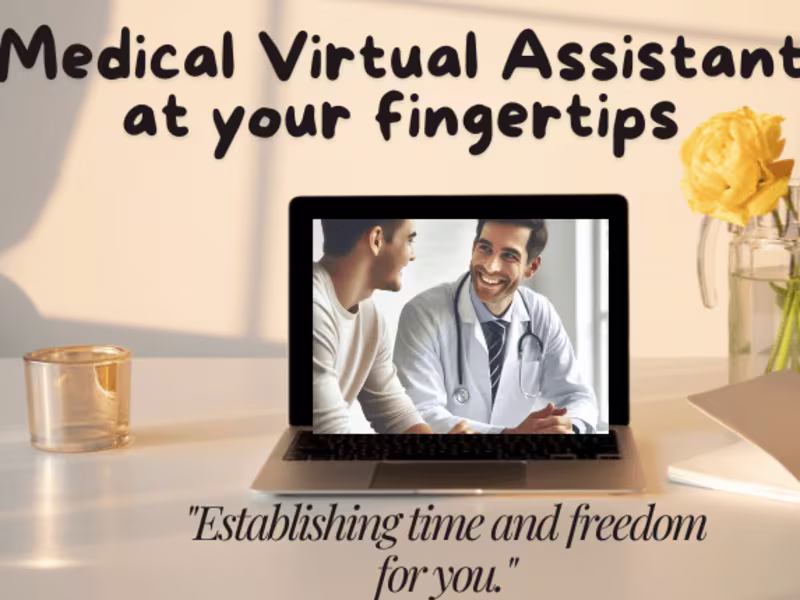 Cover image for medical virtual assistant for your healthcare needs