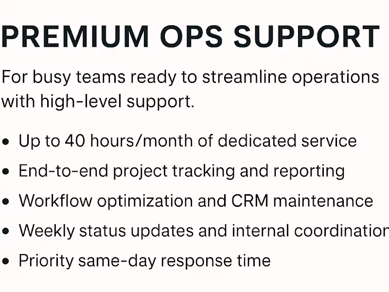 Cover image for Virtual Business Support