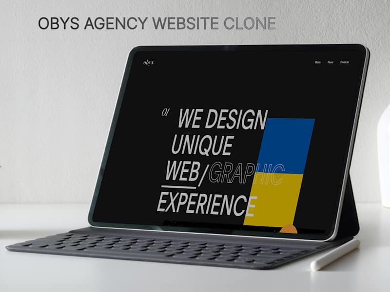 Cover image for Obys Agency clone