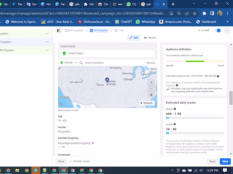 Cover image for Fb and Ig Ads Creation