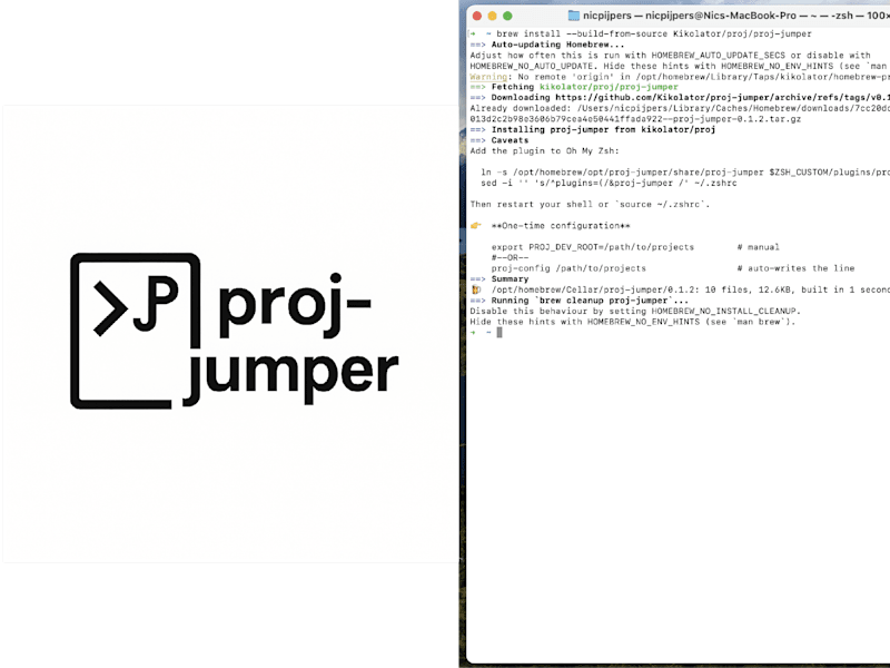 Cover image for Project Jumper – Terminal Productivity Tool