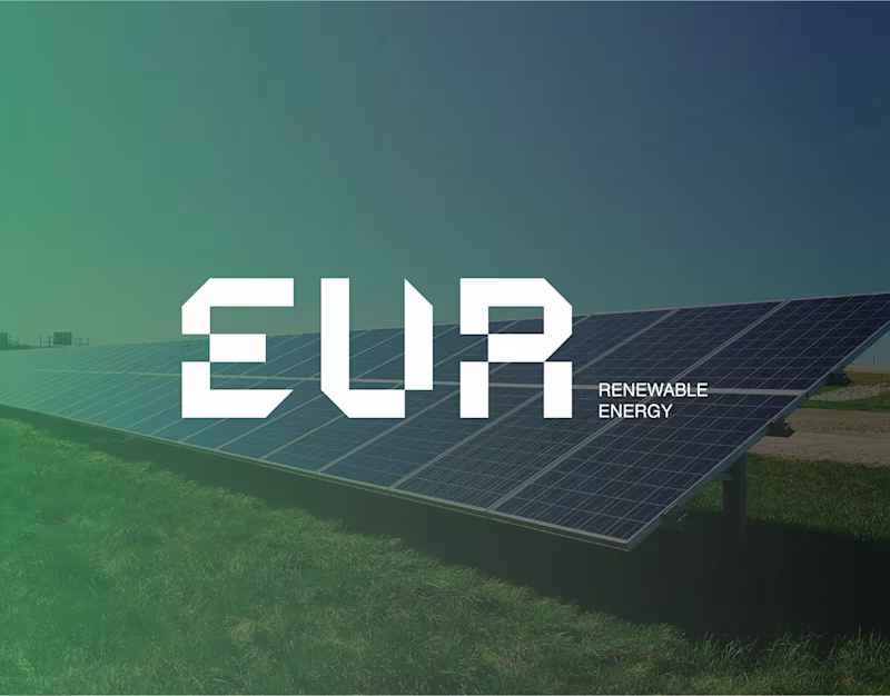Cover image for EUR Energy, Solar Panel Branding, Brand Identity