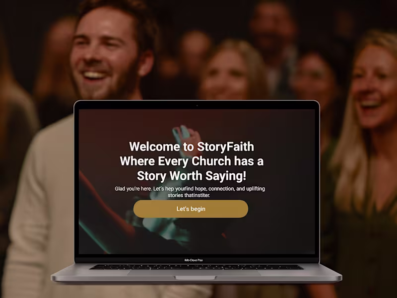 Cover image for Storyfaith Mobile App Redesign