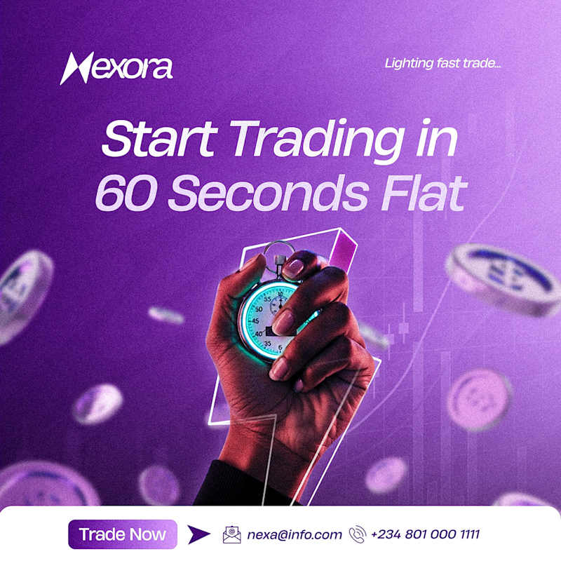 Cover image for Nexora Crypto Exchange - Social Media Designs