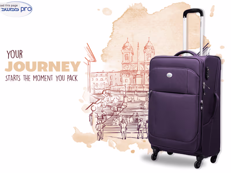 Cover image for Creative Social Campaign For Travel Bag Brand